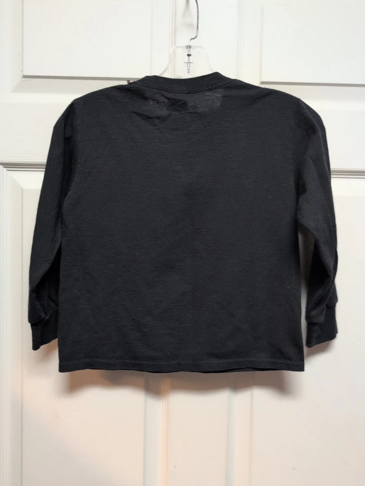 Camiseta de manga larga Oklahoma State Wrestling Boy talla M 10/12 algodón negro   Foto 3 de 4