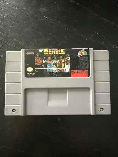 WWF Royal Rumble Super Nintendo SNES. Working