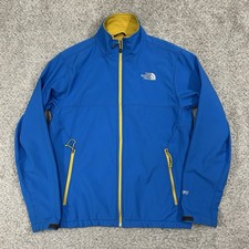 The North Face Windstopper Jacket Mens Medium Blue Full Zip Gorpcore Outdoor
