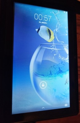 NEW TY-Q8 7'' Android Tablet by Tagital is a sleek black kids tablet with a...