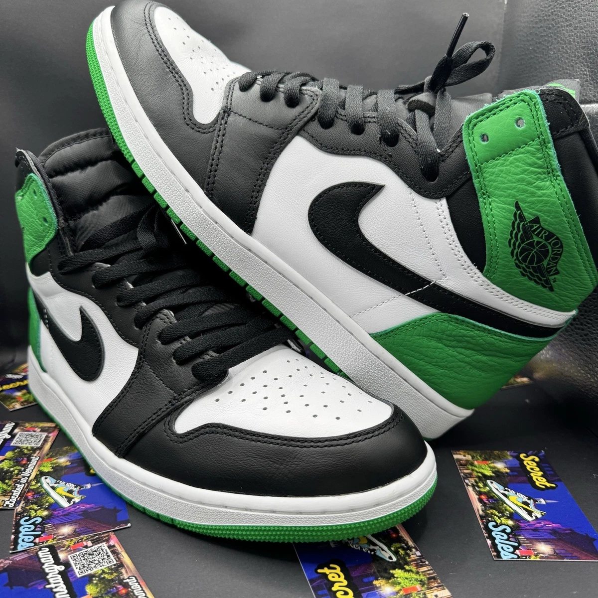 Las mejores ofertas en Jordan 1 Retro OG High Lucky Green | eBay