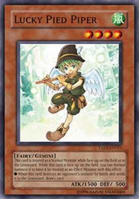 Lucky Pied Piper - TAEV-EN021 - Super Rare - Unlimited Edition - Lightly Played