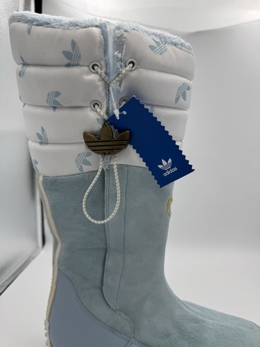 BRAND NEW! ULTRA RARE! 2005 ADIDAS TREFOIL SNOW CHIC TALL SNOW BOOTS WN SZ 10 US - Picture 14 of 23