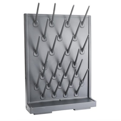 Lab Drying Racks - Lab Supply Pegboard Bench,27 Pegs Drying Rack Lab,Wall Mou...