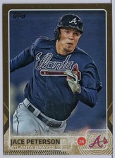 2015 Topps Update #US399 Jace Peterson Gold #'d 2007/2015