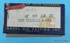 Roundhouse 1070 HO Scale Chesapeake & Ohio 40' Boxcar Road #5499 Model Railroad — photo 2