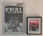 KRULL ATARI 2600 CARTRIDGE WITH MANUAL NOT TESTED