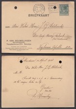 Netherlands private postcards #43 - Van Houwelingen Rotterdam 1928