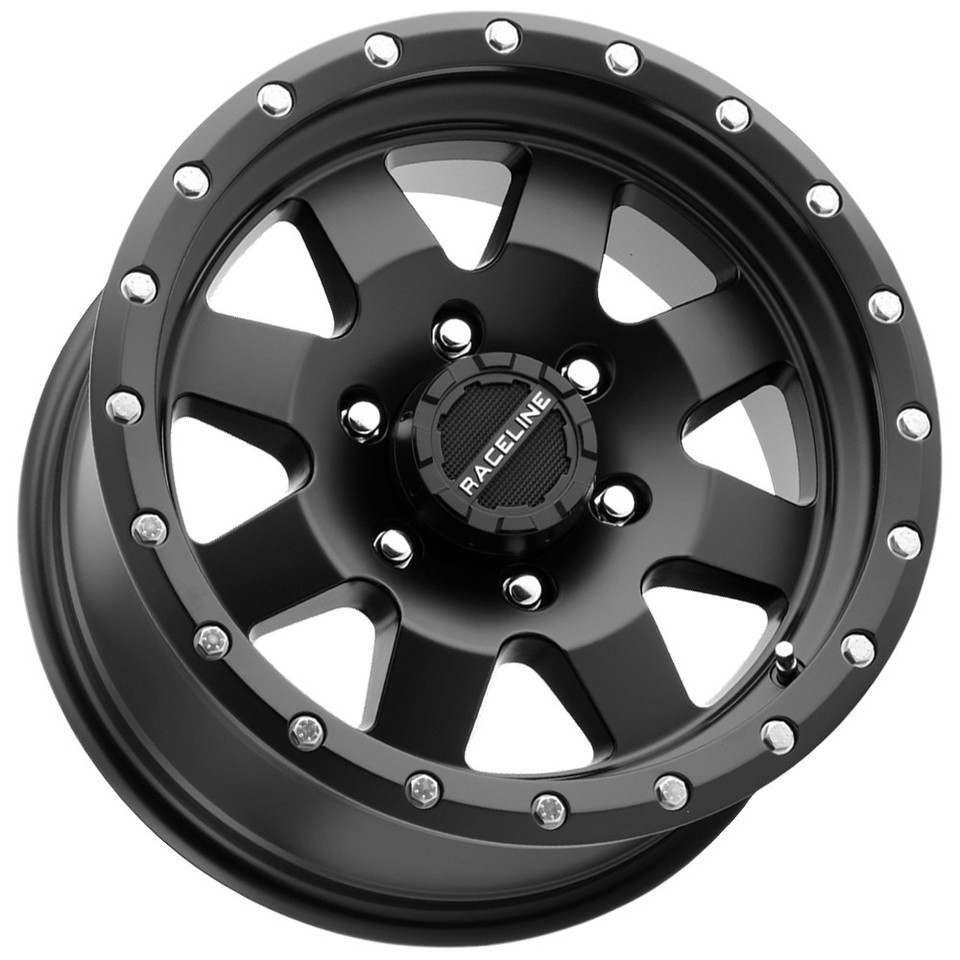 Raceline 935B Defender 18x9 8x170 +18mm Satin Black Wheel Rim 18