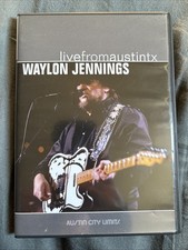 DVD Waylon Jennings Live From Austin Tx Texas (singer songwriter country blues)