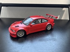 1:18 Autoart BMW E46 M3 GTR Plain Body - Red