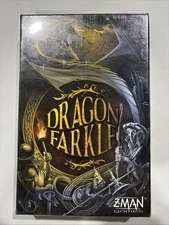Dragon Farkle 2016 Dice Board Game Z-Man 100% Complete 2016 2-5 Player