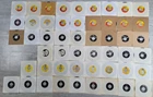 BEATLES 45 rpm LOT of 51 Records Capitol VEEJAY VJ SWAN TOLLIE Apple ATCO