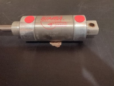 Bimba 311-DXP Stainless Steel Pneumatic Air Cylinder 1'' Stroke New Open Box