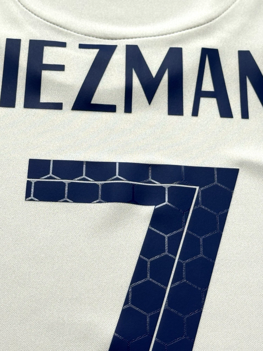 Flocage GRIEZMANN #7 Maillot extérieur France FFF +kit patch