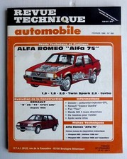 Revue technique Alfa Romeo ALFA 75