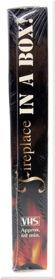 Fireplace In A Box VHS 1995 Daval Productions Christmas Holiday Novelty - Image 2 of 4