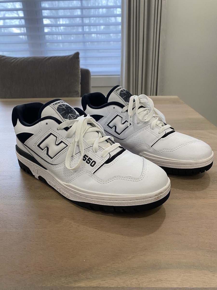 New Balance 550 Size 12 Oreo Black, White Sneaker BB550HA1