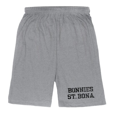 St. Bonaventure University Bonnies SBU NCAA College Fleece Distressed Shorts
