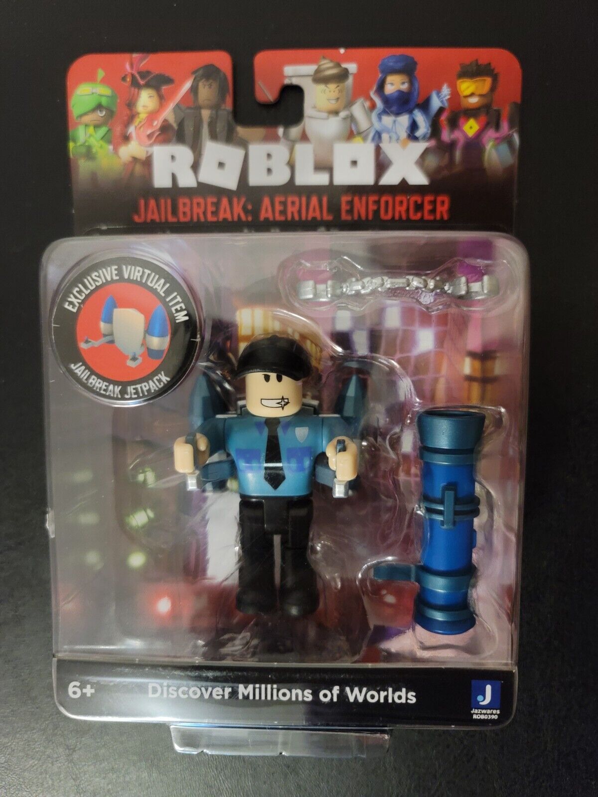 roblox single figure jailbreak aerial enforcer - Depop