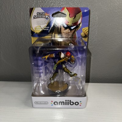 Nintendo amiibo Super Smash Bros Series Captain Falcon Figure New Sealed