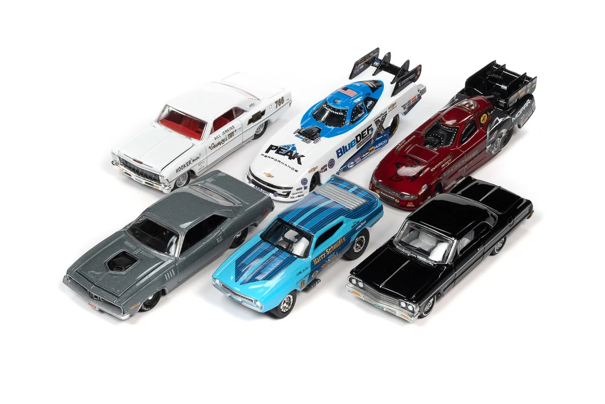 ROUND 2 RACING CHAMPIONS MINT 2021 RELEASE 2 SET 6 1 64 DIECAST