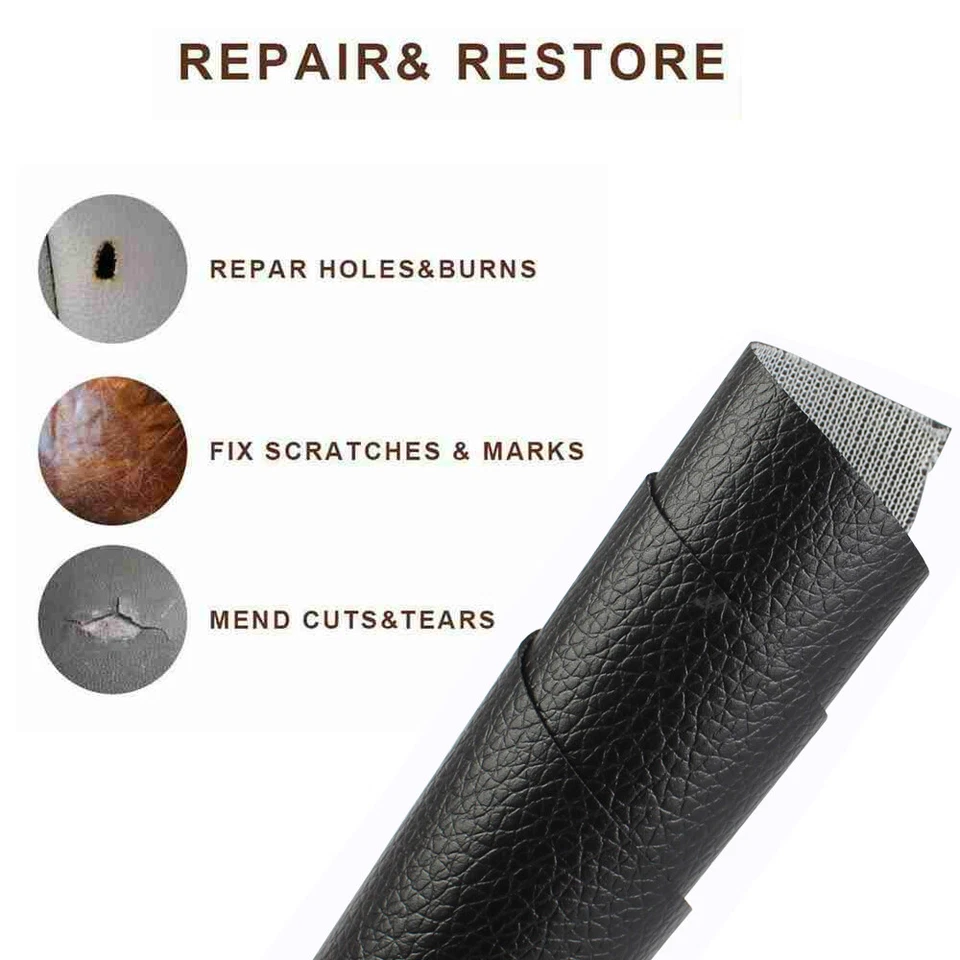 Cars Boat Auto Marine Vinyl Fabric Upholstery Grade Faux Leather Replacement - Image 2 of 4