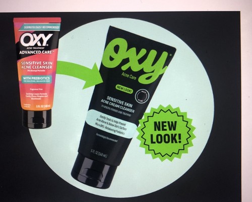 Oxy Sensitive Skin Acne Care Cream Cleanser treats & helps prevent acne 5 fl oz - Picture 6 of 6