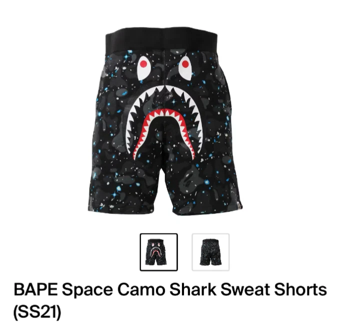 A Bathing Ape Black Shorts for Men for sale | eBay