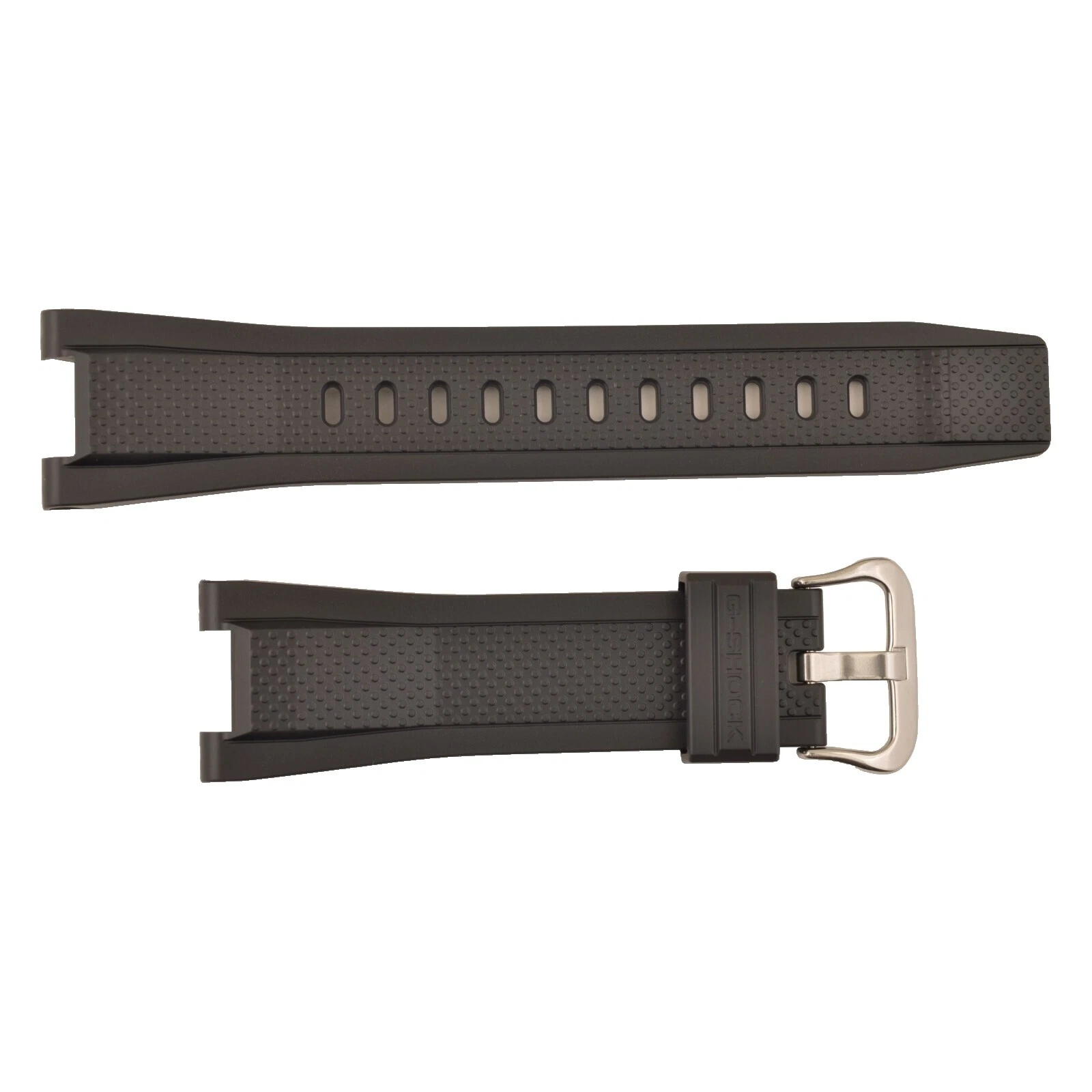 Casio Two-Piece Strap Silicone Wristwatch Bands