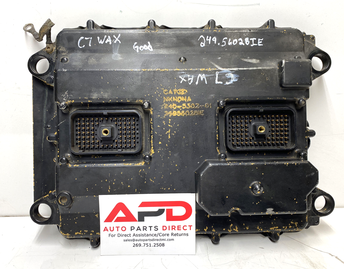 Used TESTED Caterpillar C7 Acert 70-Pin ECM CAT WAX 240-5302-01 No