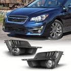 Fog Lights for 2015-2016 Subaru Impreza Front Clear Bumper Wiring Switch Kits