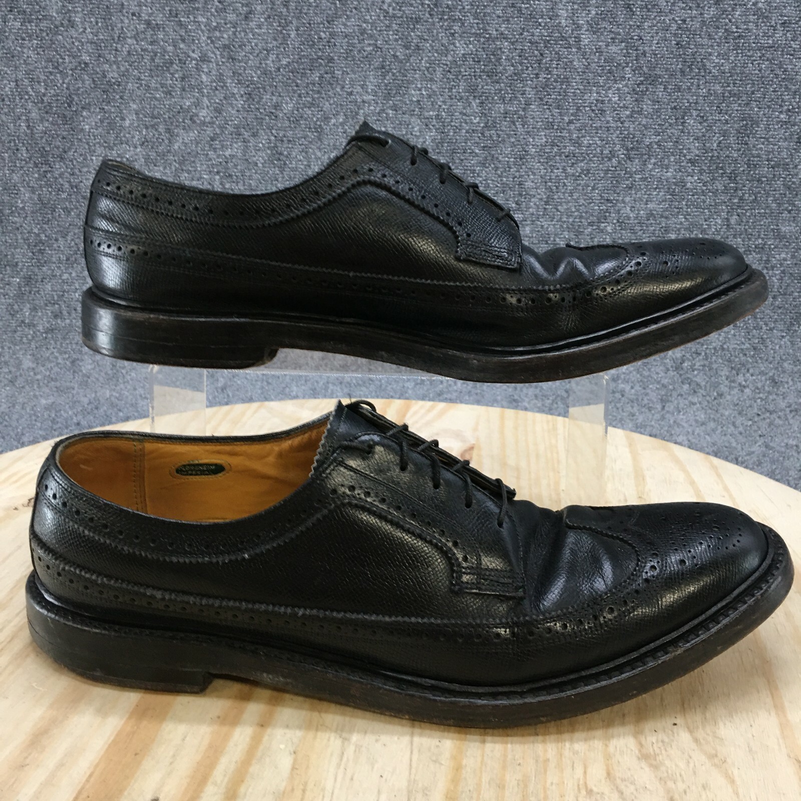VTG Florsheim Dress Shoes Mens 12 A 