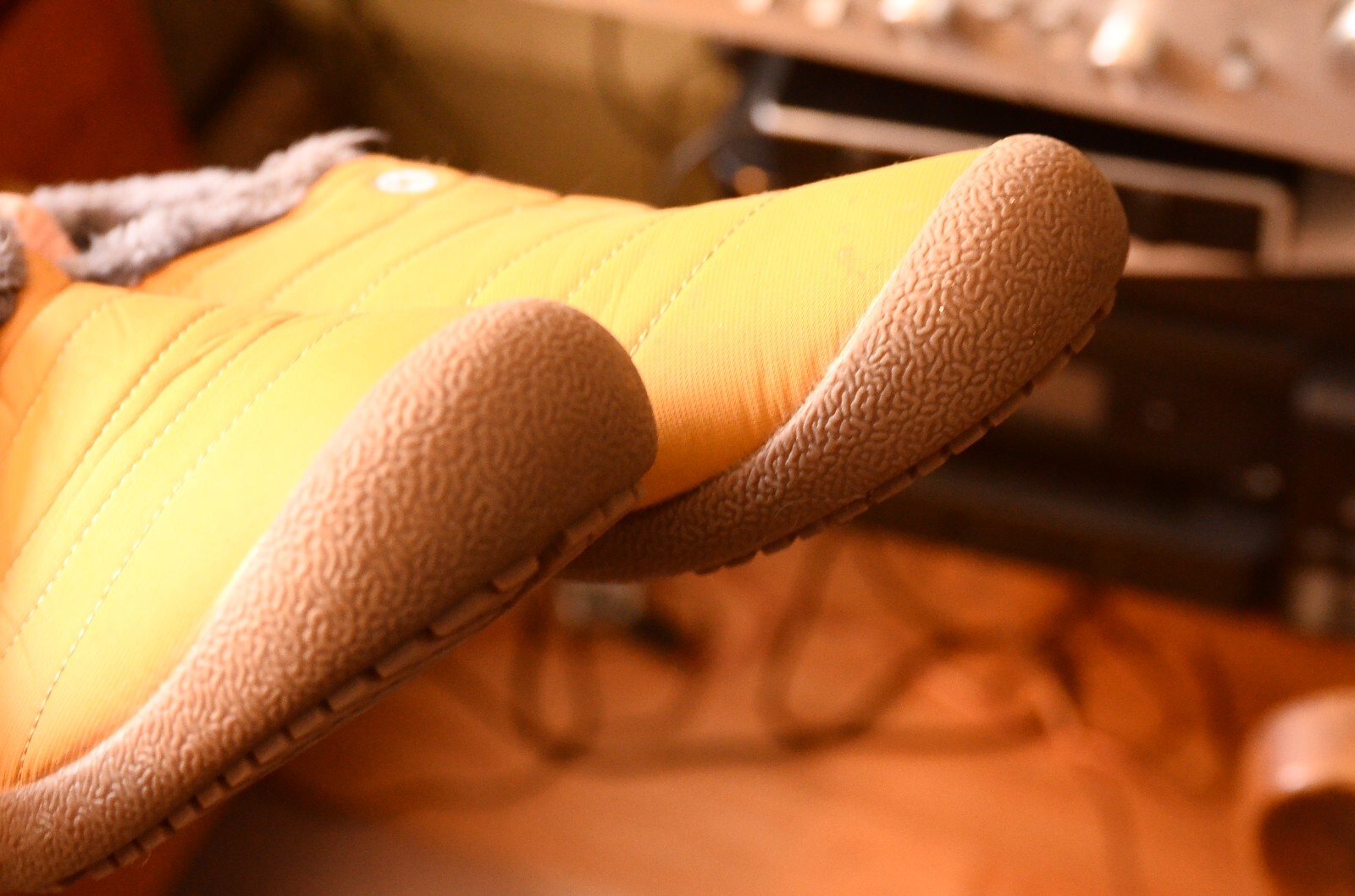 PANTOFOLA D’ORO Slip on giallo senape. Taglia 11