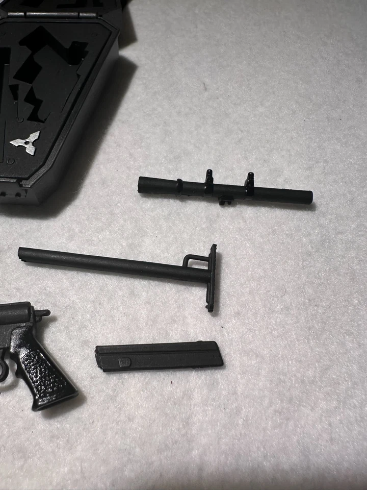 Rifle de francotirador Matilda villanos juguetes siglo XXI con estuche de transporte mochila escala 1:6 Foto 4 de 4