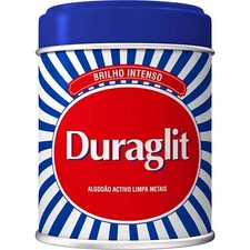 Duraglit Metal Brass Polish, Cotton Activated Gold Copper, Ring Clean Brasso 75g