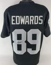 Bryan Edwards Signed Las Vegas Raiders Custom NFL Football Jersey w/ COA