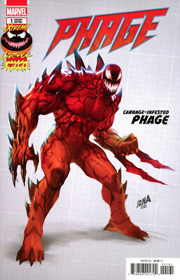 Extreme Carnage Phage #1 Incentive David Nakayama Design Variant Cover Marvel 