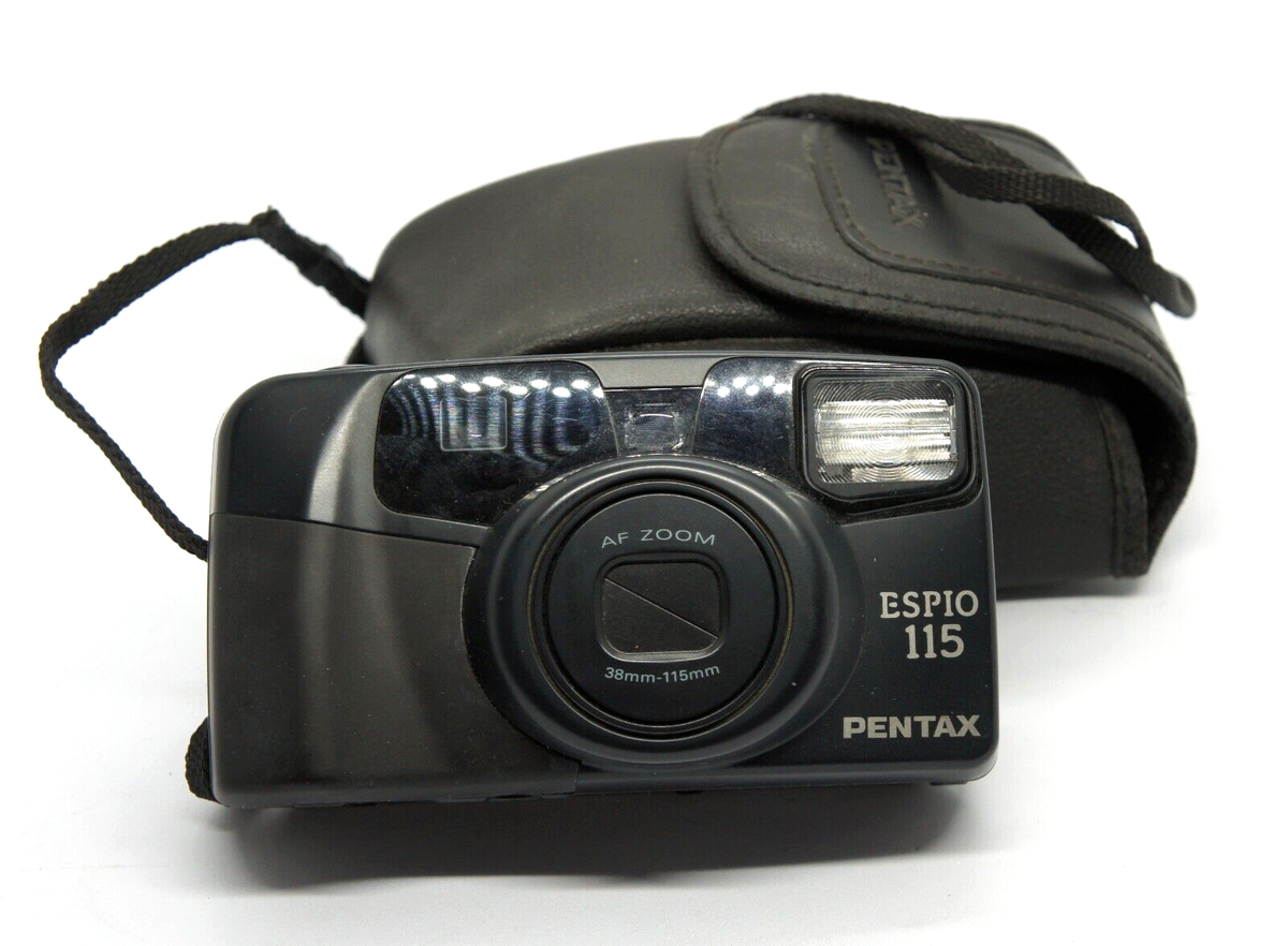 Pentax ESPIO 115 Point & Shoot 35mm Film Camera 38-115mm Pentax ESPIO 115 Point & Shoot 35mm Film Camera 38-115mm