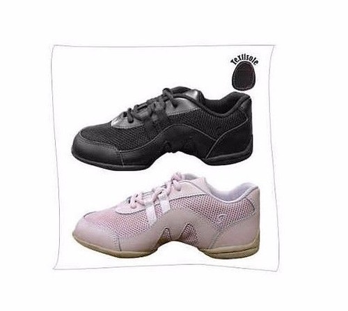 split sole dance sneakers