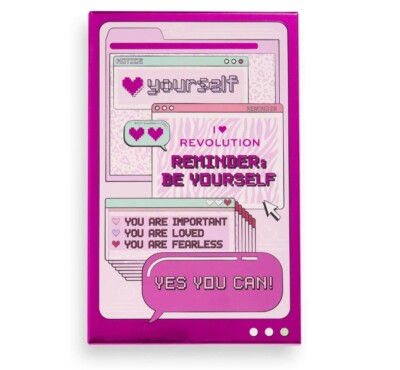 I Heart Revolution Affirmation Self Love Club Eye Shadow Palette NEW