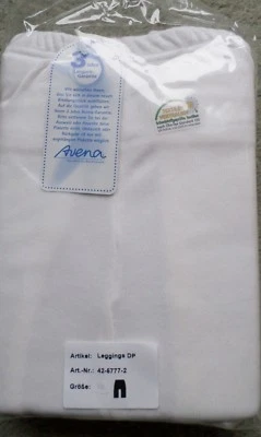 2er-Pack Leggings lange Damen Unterhosen Avena Natur Gr.50 NEU OVP