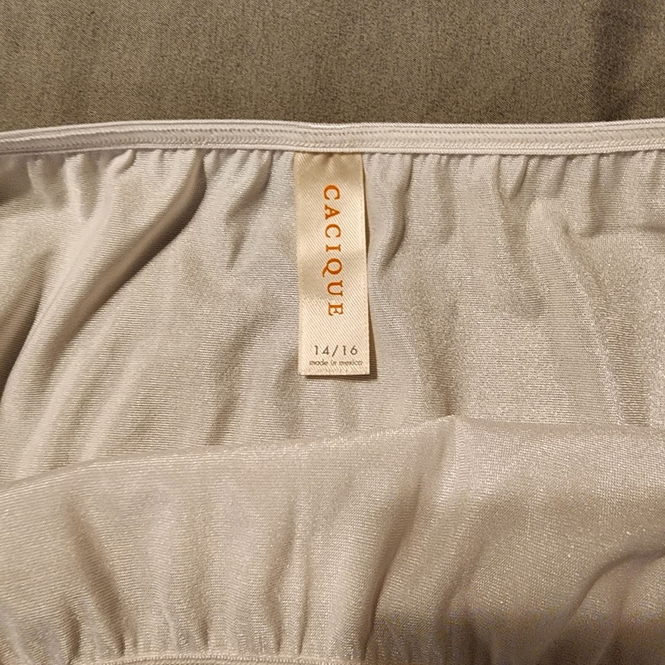 Vintage cacique second skin String bikini Panties 1416 XL eBay