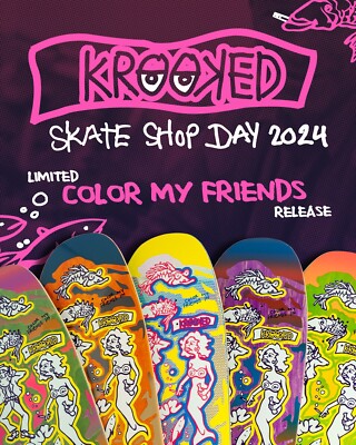 SkateShop Day 2024 Mark Gonzales Krooked GONZ Skateboard
