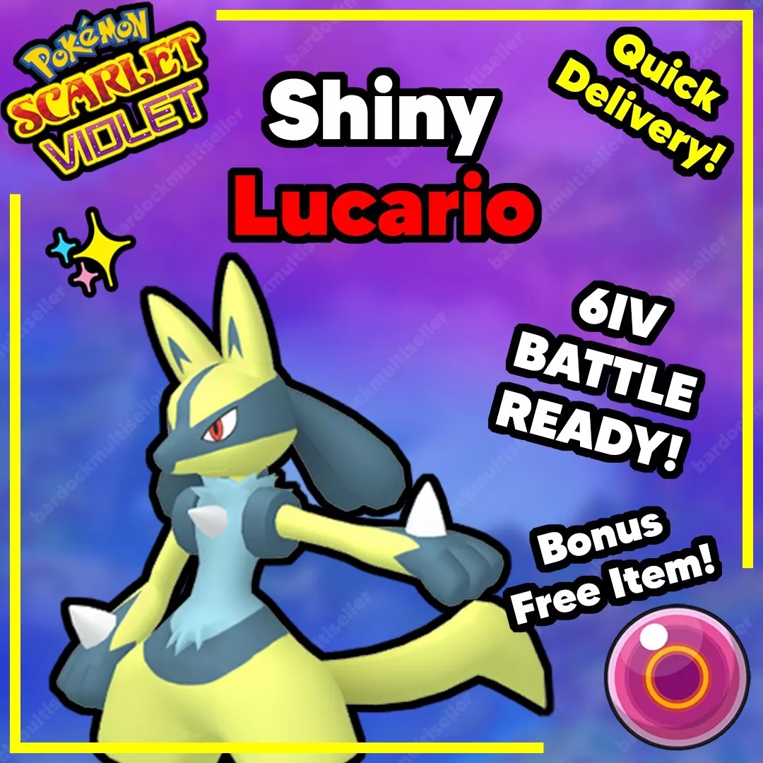 Pokemon shiny lucario