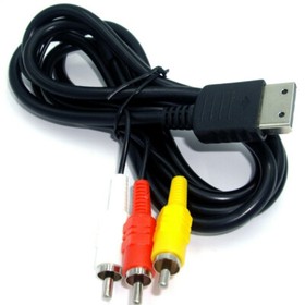 Audio Video Cable Lead for Sega Dreamcast Dream Cast RCA Composite AV TV Stereo