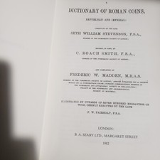 1982 Dictionary Of Roman Coins Stevenson Seaby  London 929 Pages .