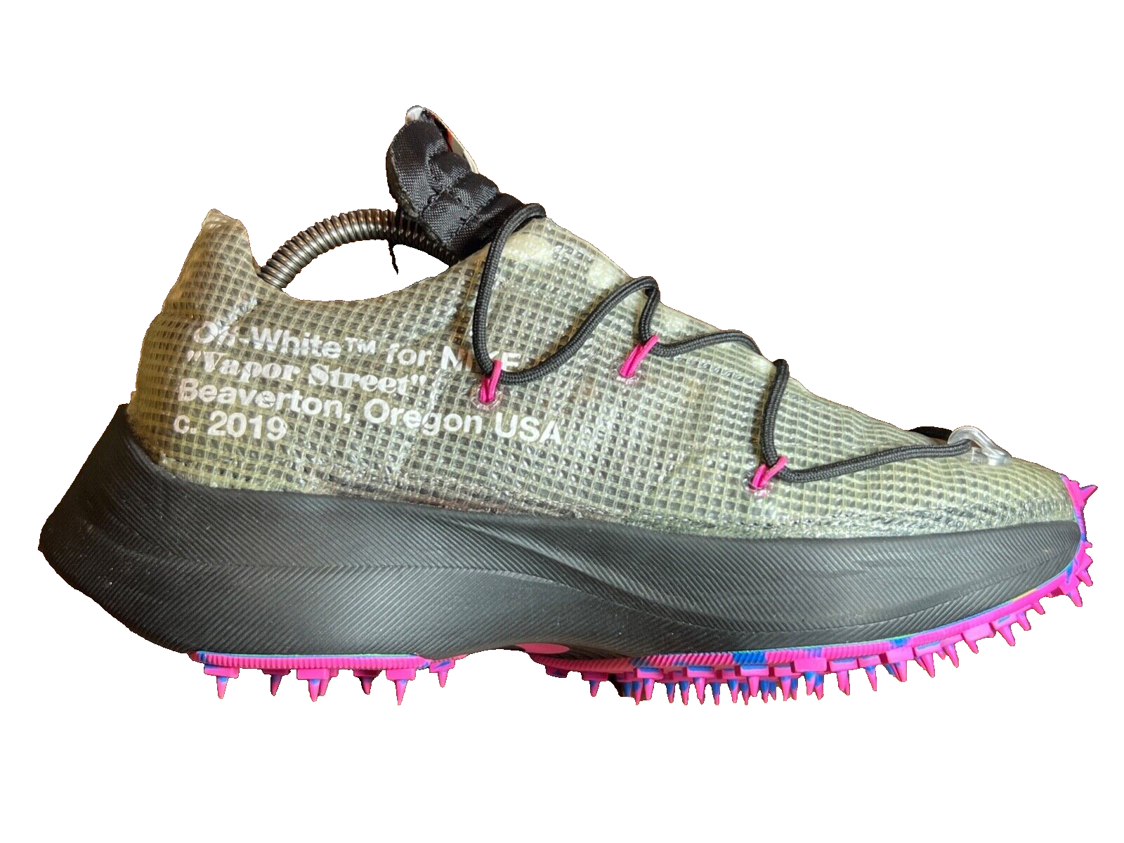 OFF WHITE X NIKE Nike™ Off White X Wmns Vapor Street 'Laser Fucsia' CD8178 001 Wmn taglia 8 5 usate in ottime condizioni