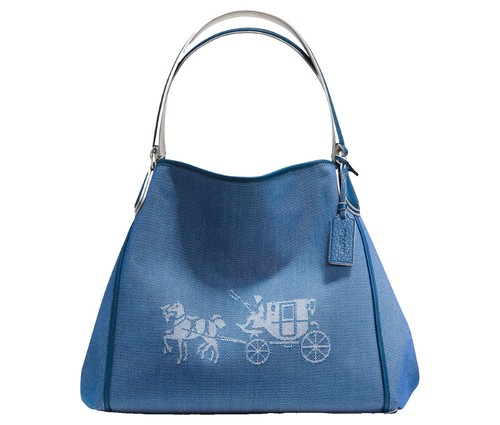 COACH SOHO LYNN HORSE & CARRIAGE LARGE HOBO BAG #15209 | eBay