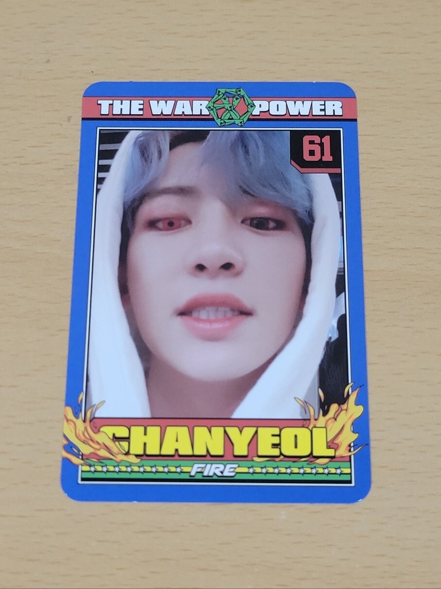 EXO Chanyeol - Official Album Photocard (The War, Kokobop, DMUMT